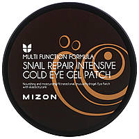 Mizon, Гелевые патчи для глаз Snail Repair Intensive Gold, 60 патчей в Украине