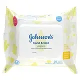 Johnson's Baby, Салфетки для рук и лица, 25 салфеток в Украине