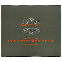 Harney & Sons, Spicy Black Tea, Hot Cinnamon Spice, 50 Tea Bags, 3.57 oz (100 g) в Украине