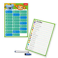 Дoшкa-трeнaжeр "Азбука" Vladi Toys VT5010-25 (укр) karam mag karam mag