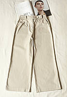Укороченные молочные брюки женские Hugo Boss, размер S