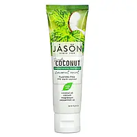 Jason Natural, Simply Coconut, укрепляющая зубная паста, кокос и мята, 119 г (4,2 унции) в Украине