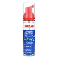 Band Aid, Kids, антисептическая очищающая пенка, 68 мл (2,3 жидк. Унции) в Украине