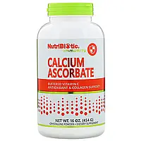 NutriBiotic, Immunity, аскорбат кальция, кристаллический порошок, 454 г (16 унций) в Украине