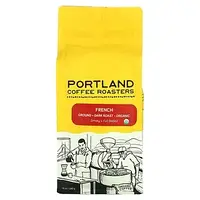 Portland Coffee Roasters, Органический кофе, молотый, темная обжарка, французский, 340 г (12 унций) в Украине