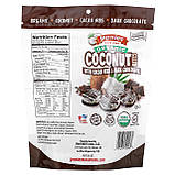 Jennies Macaroons, органічні шматочки кокоса, з подрібненими бобами какао та темним шоколадом, 149 г оригінал, фото 2