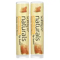 Softlips, Naturals, бальзам для губ с медом манука, мед и мята, 2 палочки по 4,2 г (0,15 унции) в Украине