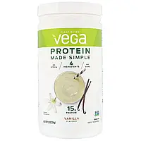 Vega, Protein Made Simple, протеин, ваниль, 259 г (9,2 унции) в Украине