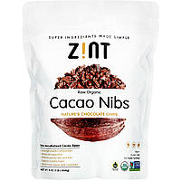 Zint, Сырые органические ядра какао-бобов, 454 г (16 унций) в Украине