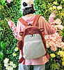Рюкзак міський спортивний корейський рюкзак-іграшка лис лисеня лисиця помаранчевий, фото 10