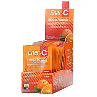 Ener-C, витамин C, смесь для приготовления мультивитаминного напитка со вкусом апельсина, 1000 мг, в Украине