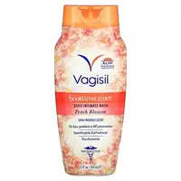 Vagisil, Scentsitive Scents, ежедневное средство для интимной гигиены, цветы персика, 354 мл (12 жидк. Унций)