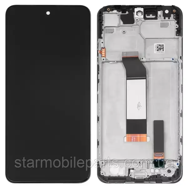 Дисплей Xiaomi Poco M3 Pro 4G з тачскрином та рамкою, чорний Original (PRC) | модуль, фото 1