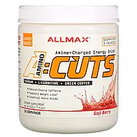 ALLMAX Nutrition, ACUTS, энергетический напиток с аминокислотами, ягоды годжи, 210 г (7,4 унции) в Украине