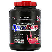 ALLMAX Nutrition, Quick Mass, катализатор быстрого набора массы, клубника-банан, 2,72 кг (6 фунтов) в Украине