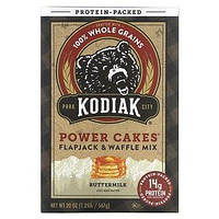 Kodiak Cakes, Power Cakes, смесь для лепешек и вафель, пахта, 567 г (20 унций) в Украине