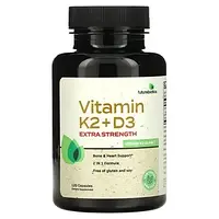 FutureBiotics, Vitamin K2 + D3, Extra Strength, 120 Capsules в Украине