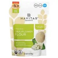 Navitas Organics, Органічне борошно з кольорової капусти, 198 г (7 унцій) в Україні