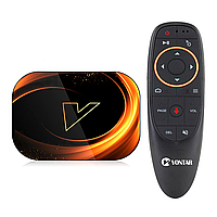 Уцінка* Смарт ТБ приставка VONTAR X3 4/128Gb Voice Control *Дефект WiFi Amlogic S905X3