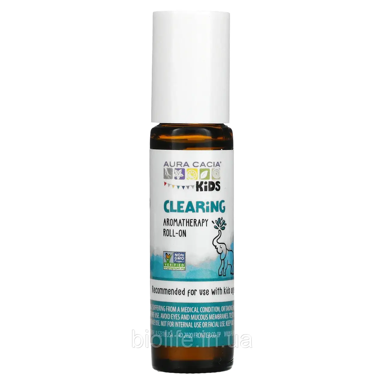 Aura Cacia, Kids, кулькові кулькові таблетки для очищення, для дітей, 9,2 мл (0,31 рідко. Унції) оригінал, фото 1