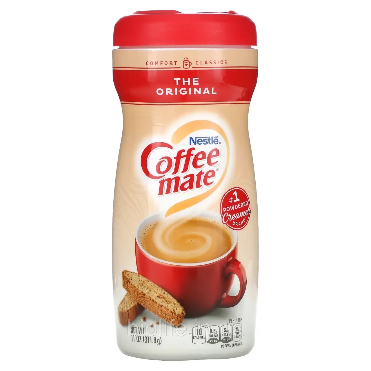 Coffee Mate, сухі вершки для кави, оригінальні, 311,8 г (11 унций)