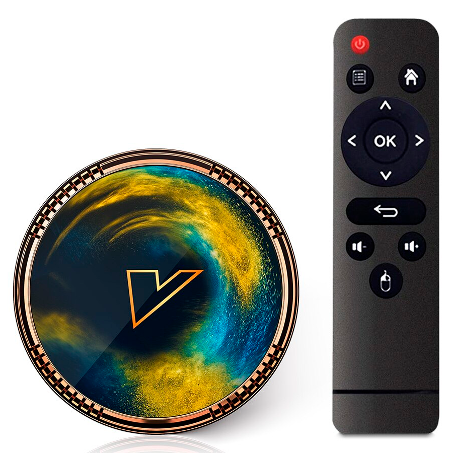 Смарт ТБ приставка VONTAR X2 4/64Gb Amlogic S905W2, фото 1