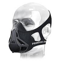 Маска для тренировки дыхания Phantom Training Mask Black M -UkMarket-