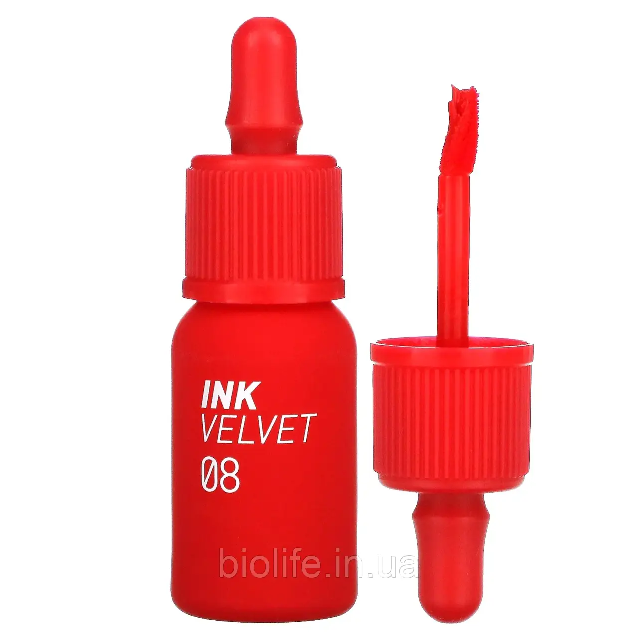 Peripera, Тинт для губ Ink Velvet, 08 Sellout Red, 4 г (0,14 унції) в Україні оригінал, фото 1