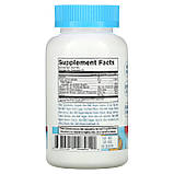 MaryRuth Organics, жувальні мармеладки з кальцієм K2 + D3, персик, манго та абрикос, 60 жувальних таблеток оригінал, фото 2