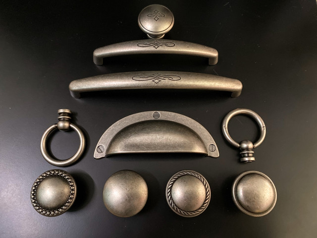  Якісні меблеві ручки в античному сріблі