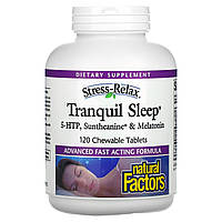 Natural Factors, Tranquil Sleep, 120 Chewable Tablets в Украине