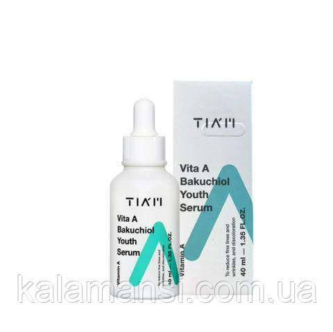 Сироватка з бакучиолом TIAM Vita A Bakuchiol Youth Serum 40 мл