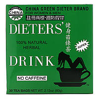 Uncle Lee's Tea, Legends of China, натуральный диетический травяной напиток, без кофеина, 30 чайных пакетиков,