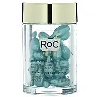 RoC, Multi Correxion, ночная сыворотка в капсулах, увлажнение и упругость, без аромата, 30 биоразлагаемых в в