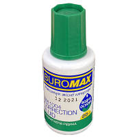 Популярний! Коректор Buromax рідина з пензликом, водна основа, 20 мл (BM.1004) - Краща якість тільки на Nukleon.com.ua