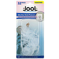 Jool Baby Products, Прозрачные защитные пленки для розеток, 32 шт. в Украине