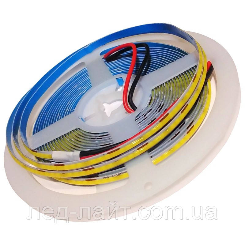 Світлодіодна стрічка 12V COB/FOB (320LED/м) IP20 5мм