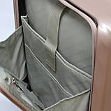 Пластикова валіза малого розміру Snowball 35203 рожева, фото 4