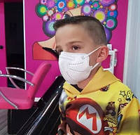 Детская маска-респиратор FFP2/FFP3/KN95. Респиратор для детей