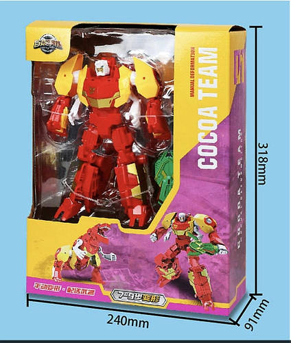 Трансформер Гримлок 20 см Grimlock 188-217 Автоботы "Работы под ...