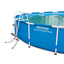 Драбина для каркасного басейну Bestway 58430 двосекційна 84 см, фото 5