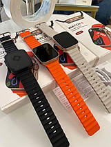 Розумний смарт-годинник Smart Watch GT9 Ultra bluetooth з крокоміром пульсометром лічильник калорій 49 мм, фото 5