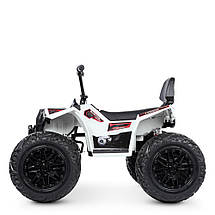 Квадроцикл електричний Bambi Racer M 4849EL-1 одномісний дитячий акумуляторний 3-8 років Білий, фото 5