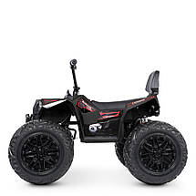 Квадроцикл електричний Bambi Racer M 4849EL-2 одномісний дитячий акумуляторний 3-8 років Чорний, фото 4