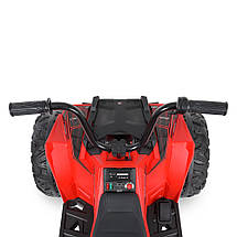 Квадроцикл електричний Bambi Racer M 4849EL-3 одномісний дитячий акумуляторний 3-8 років Червоний, фото 2
