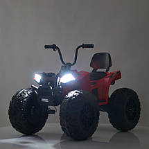Квадроцикл електричний Bambi Racer M 4849EL-3 одномісний дитячий акумуляторний 3-8 років Червоний, фото 3