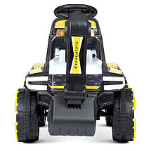 Дитячий електро екскаватор Bambi Racer M 4838BR-6 акумуляторний трактор на радіокеруванні Жовтий, фото 2