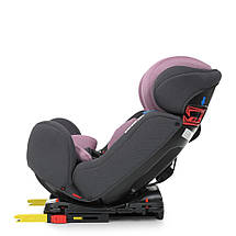 Автокрісло дитяче EL CAMINO ME 1041 BRAVO ISOFIX Авто крісло універсальне для немовляти від 0 до 12 років Фіолет, фото 5