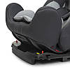 Автокрісло дитяче EL CAMINO ME 1041 BRAVO ISOFIX Авто крісло універсальне для немовляти від 0 до 12 років Сірий, фото 8