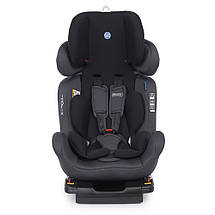 Автокрісло дитяче EL CAMINO ME 1041 BRAVO ISOFIX Авто крісло універсальне для немовляти від 0 до 12 років Чорний, фото 3